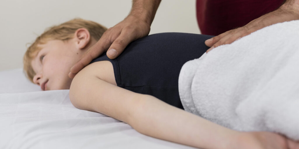 Quiropraxia para crianças