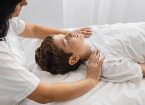 Quiropraxia para crianças